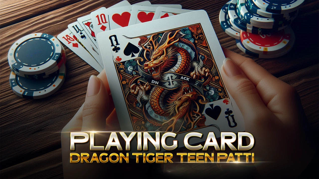 Playing Card Dragon Tiger Teen Patti